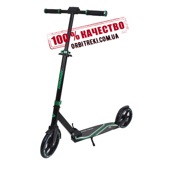 Купити Самокат  Schildkröt City Scooter Street Master 200mm Green у Києві - фото №1